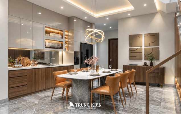 nội thất phòng bếp hiện đại