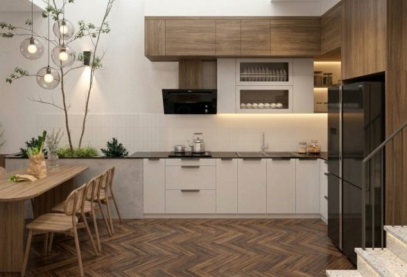 thiết kế nội thất bếp đẹp